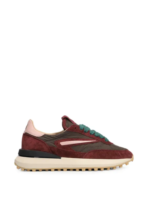D.A.T.E. Athleta sneakers with suède afwerking – Red (W451ATNYBR)