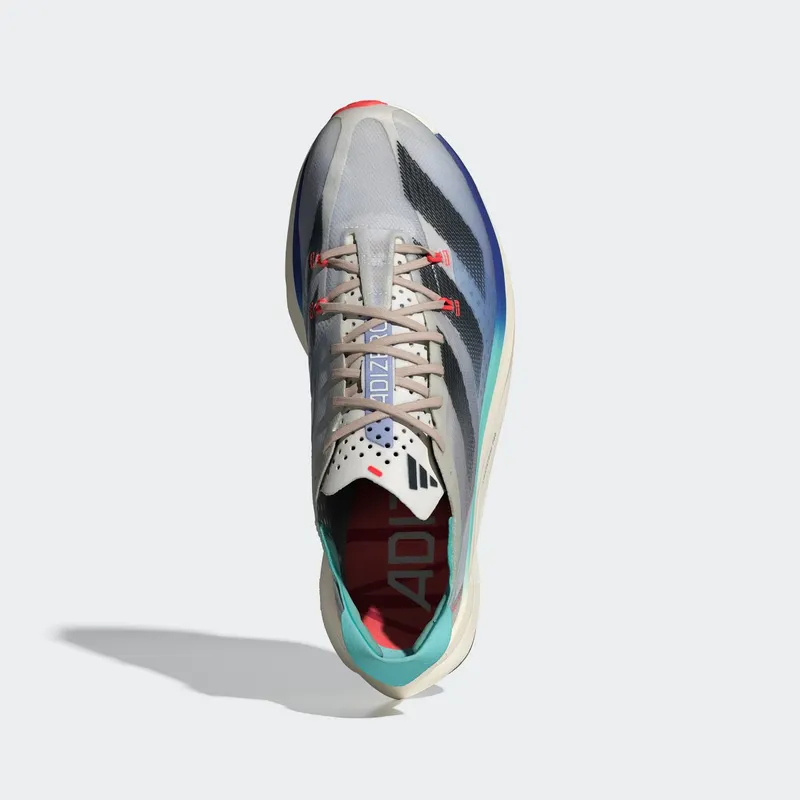 adidas Adizero Adios Pro 3 Off White Aurora Ink Flash Aqua (IE6235)