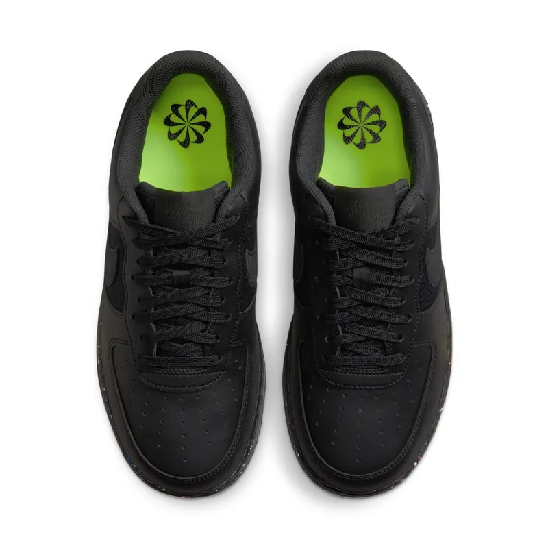 Nike Air Force 1 Low Crater Next Nature Black Speckled Sole (DH8083-001)