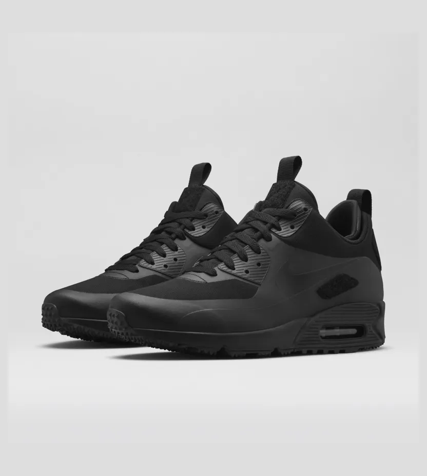 Nike Air Max 90 Sneakerboot Patch Black