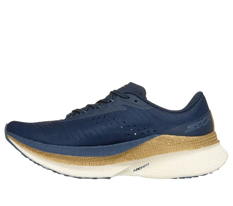 Skechers Aero Razor Sneaker Marine/Gold