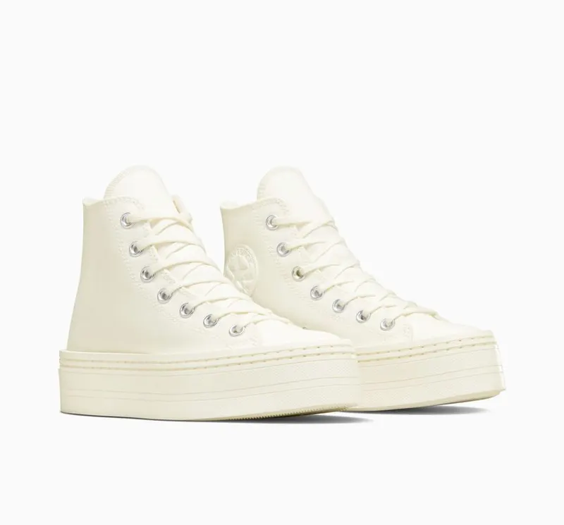 Converse Chuck Taylor All Star Modern Lift Platform Canvas Egret/egret/egret