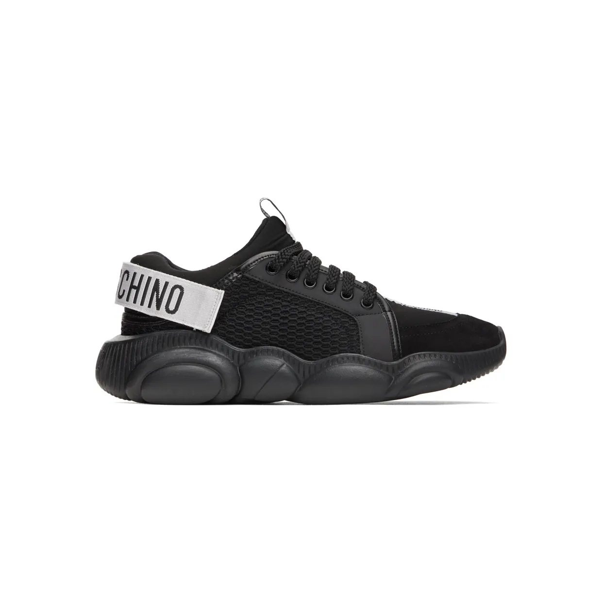 Moschino White Teddy Sneakers (MB15133G1F GJ1)