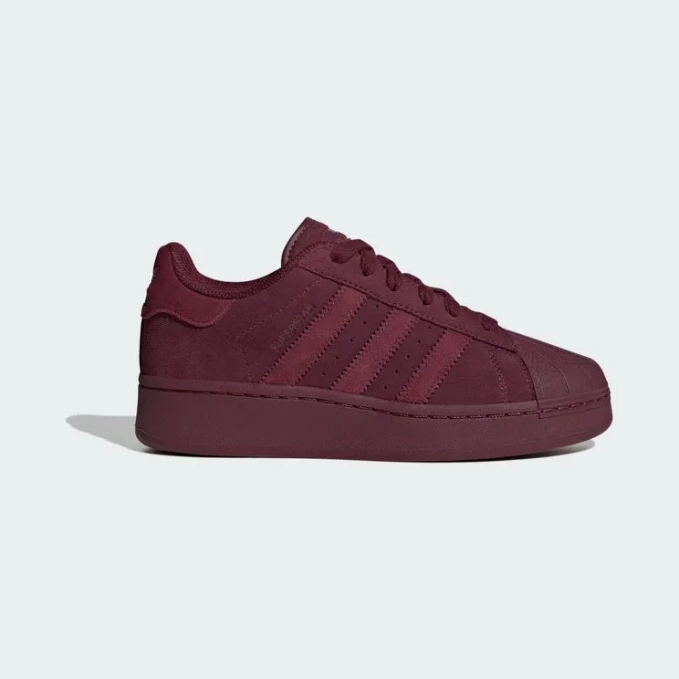 adidas Superstar XLG Maroon / Crystal White / Maroon (IE7377)