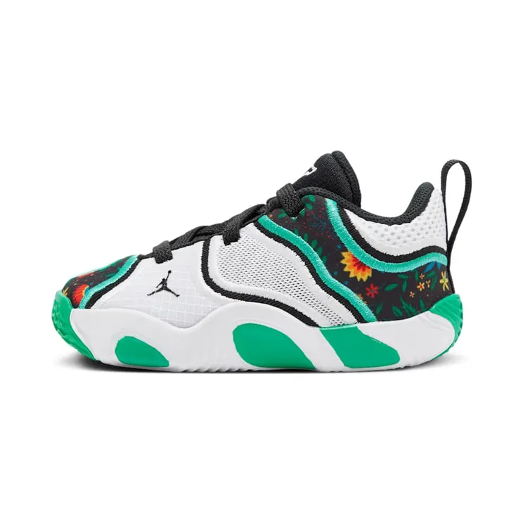Jordan Tatum 3 Welcome to the Garden Alternate “White / Kinetic Green / Black” (HF3138-103)