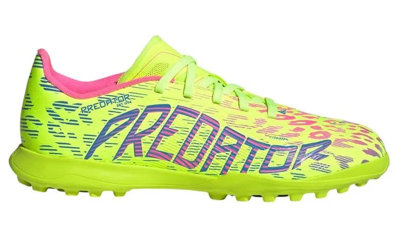 adidas Predator League Turf Lucid Lemon Blue Fusion Lucid Pink (ID3799)