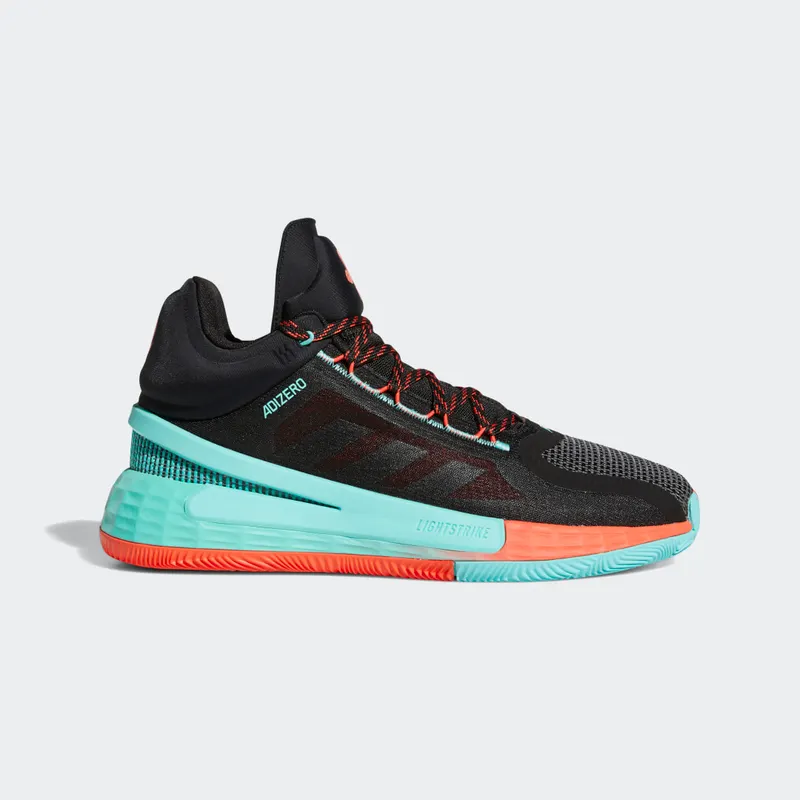 adidas D Rose 11 Core Black / Bright Red / Acid Mint (FZ4407)