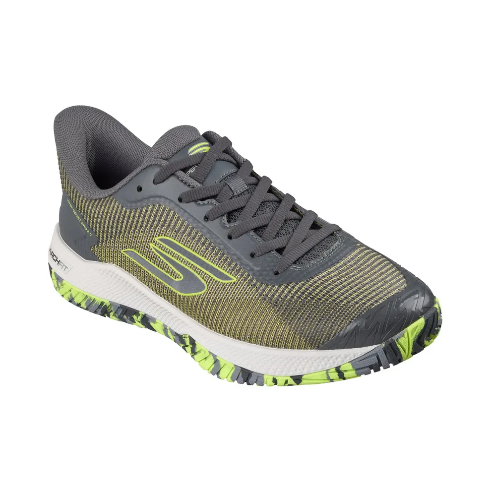 Skechers Viper Court Pro 2.0 Grey/Yellow (246109CGYYL)