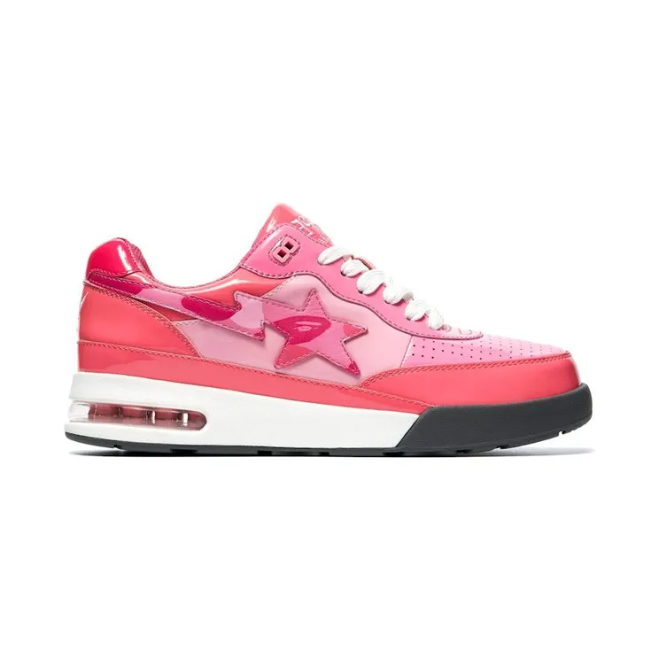 A Bathing Ape Bape Road Sta Patent Leather Pink (2022) (1I80191003)