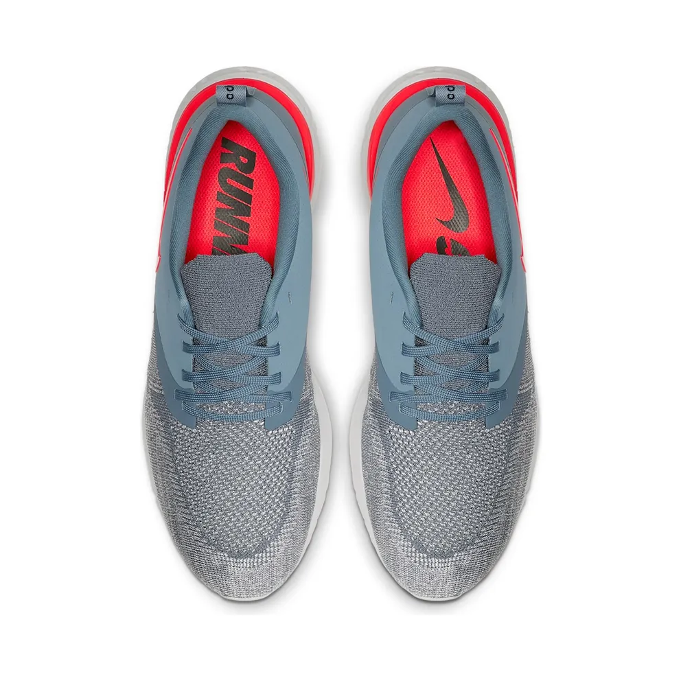 Nike Odyssey React Flyknit 2 Armory Blue Armory Blue Vast Grey Black Bright Crimson (AH1015-403)