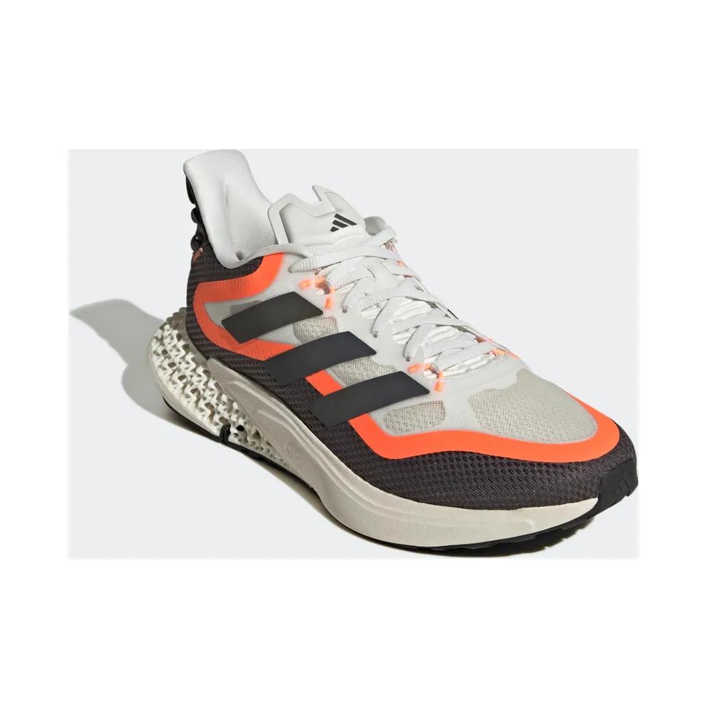 Adidas adidas 4DFWD Pulse 2 Running Crystal White / Night Metallic / Solar Orange (GX9285)