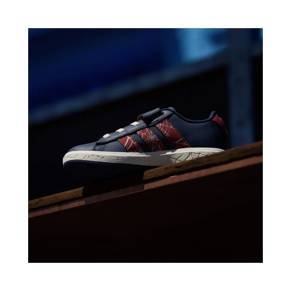 Adidas adidas Marvel Spider-Man Grand Court Dark Blue / Active Maroon / Off White (JS2343)
