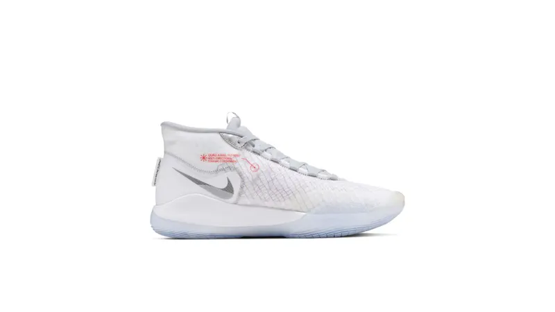 Nike KD 12 White Wolf Grey White/Wolf Grey-Black (CK1195-101)
