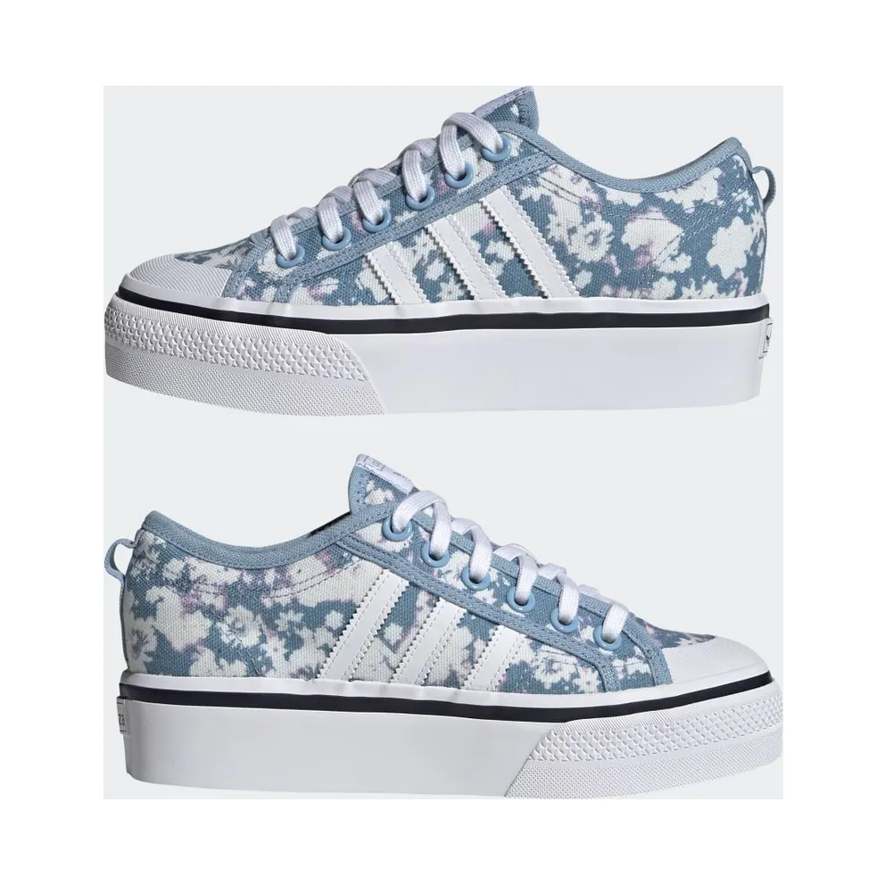 adidas Nizza Platform Cloud White / Ambient Sky / Legend Ink (H01232)
