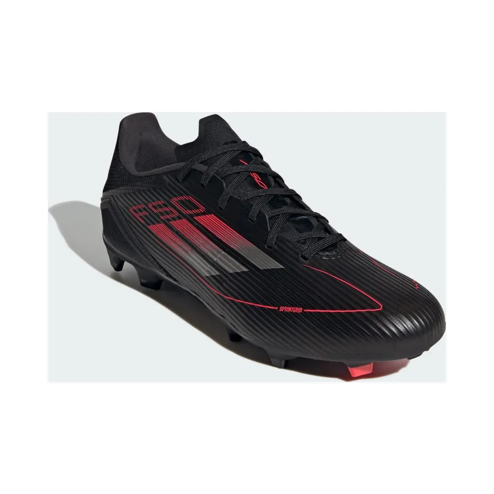 adidas F50 League Multi-Ground Black Iron Lucid Red (IE1294)