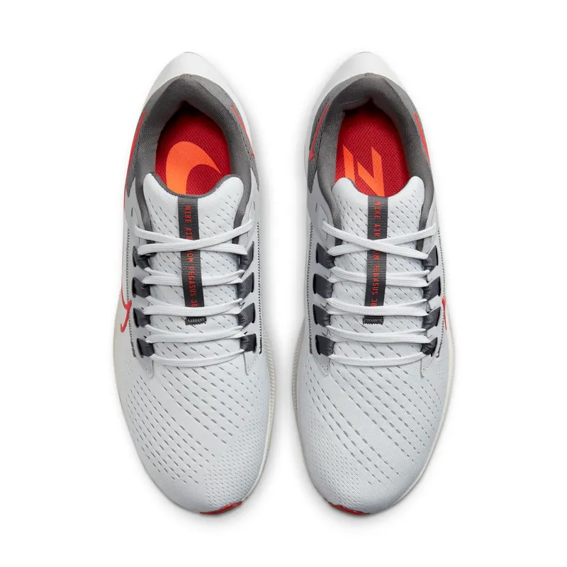 Nike Air Zoom Pegasus 38 Wolf Grey Chile Red (CW7356-004)