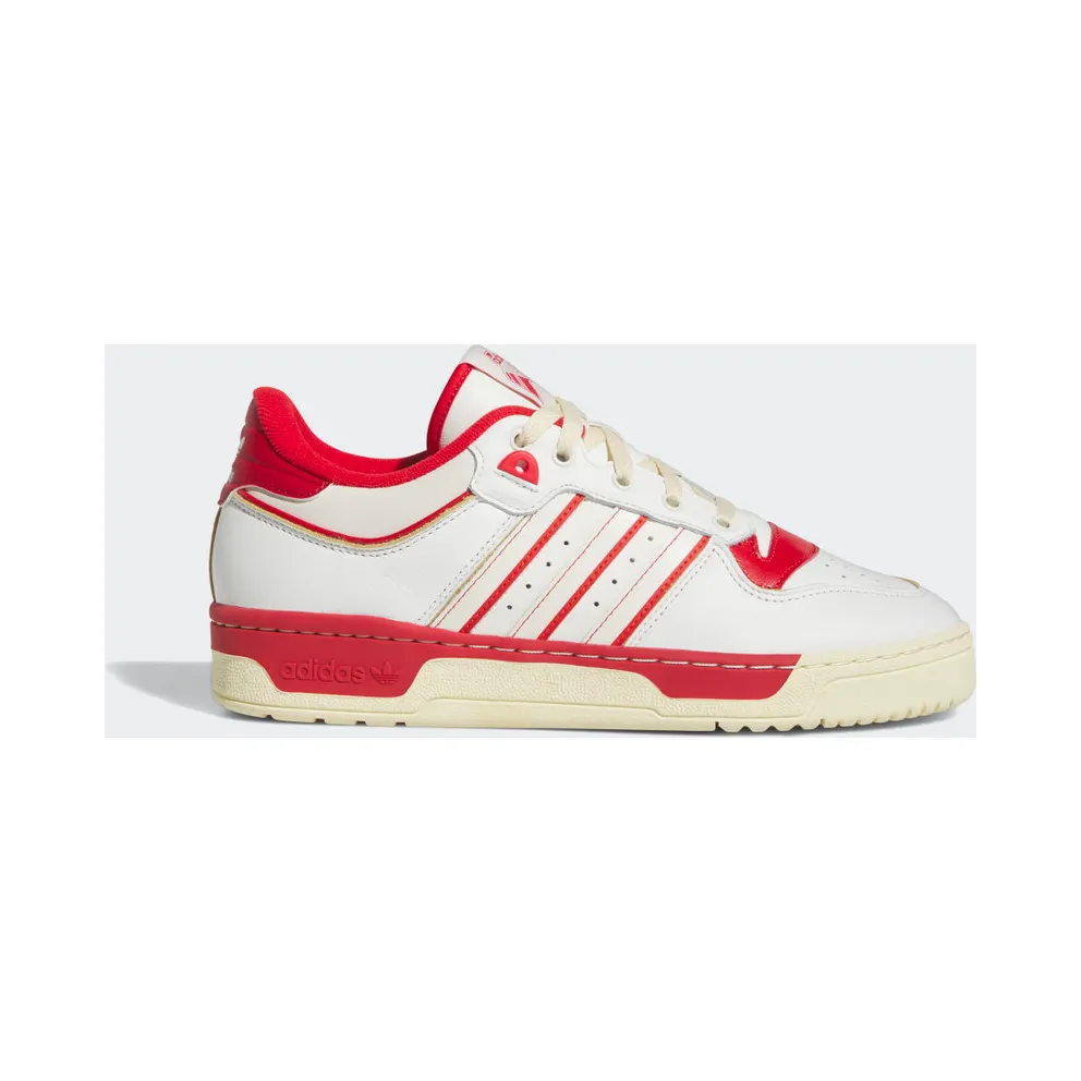 adidas Rivalry Low 86 Schuh Core White / Off White / Team Power Red (GZ2557)