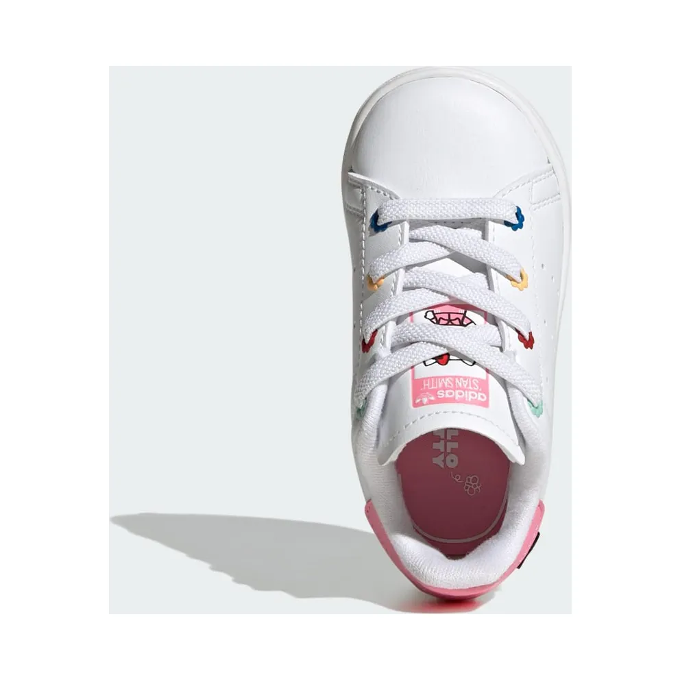 adidas Stan Smith Kids Cloud White / Cloud White / Bliss Pink (ID7232)
