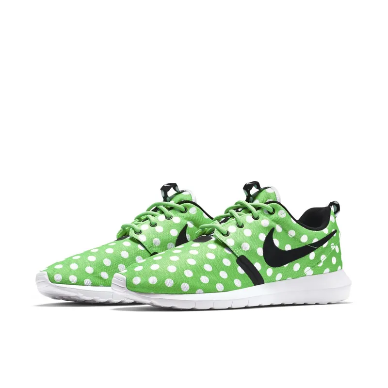 Nike Roshe Run Polka Dot Pack Green Green Strike/Black-White (810857-300)