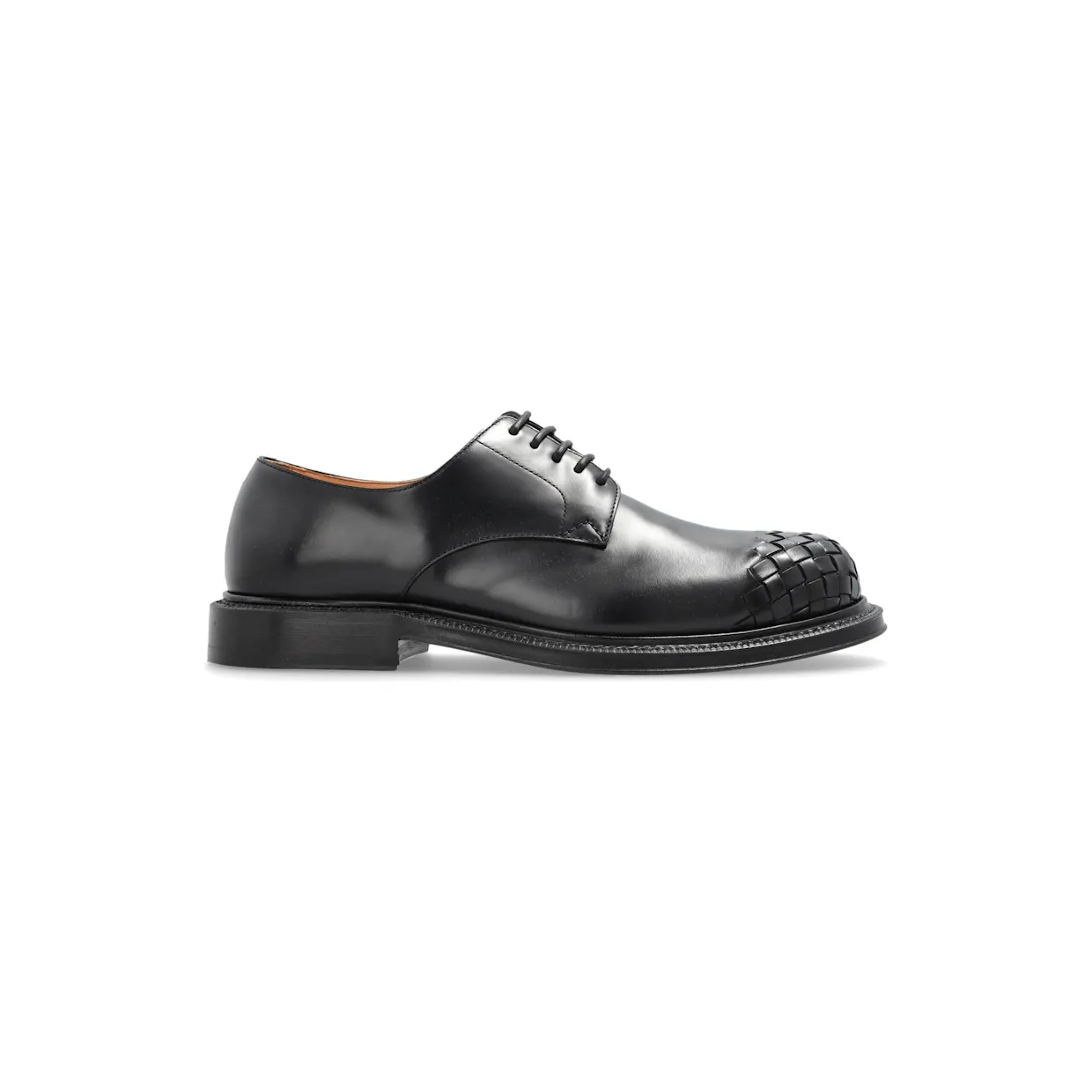 Bottega Veneta James Lace-Up Shoe Black (837736 V2WX0 1000)