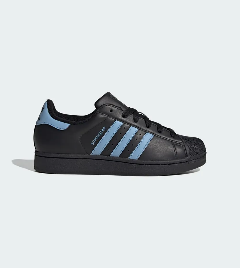 Adidas Superstar II Core Black / Ash Blue / Core Black (JS1338)