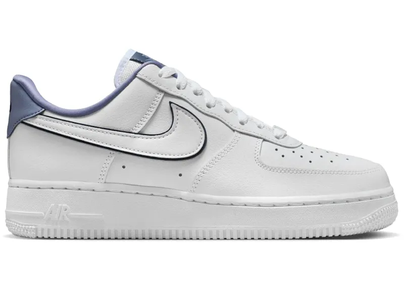 Nike Air Force 1 Low ’07 Essential White Midnight Navy (IO4226-102)