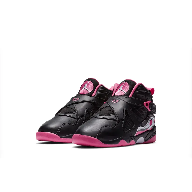 Jordan  8 Retro Pinksicle (PS) Black/White-Pinksicle (580529-006)