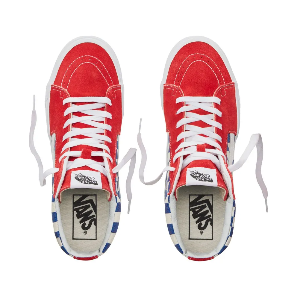Vans Sk8-Hi BMX Checkerboard True Blue Red True Blue/Red (VN0A38GEU8H)