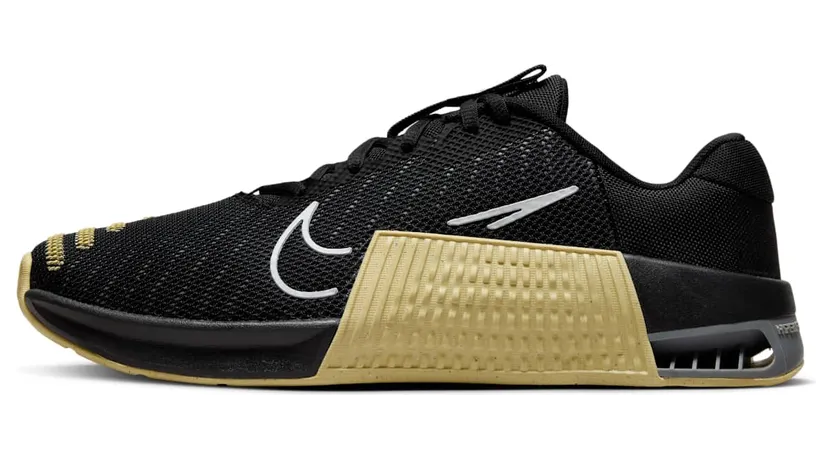 Nike Metcon 9 (Team) Black Vegas Gold Smoke Grey White (FD5431-001)
