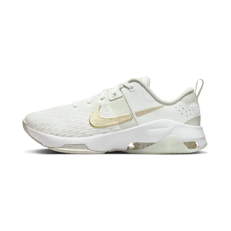 Nike Zoom Bella 6 Premium “Summit White / Sea Glass / Light Lemon Twist / Metallic Gold Star” (FJ1589-100)