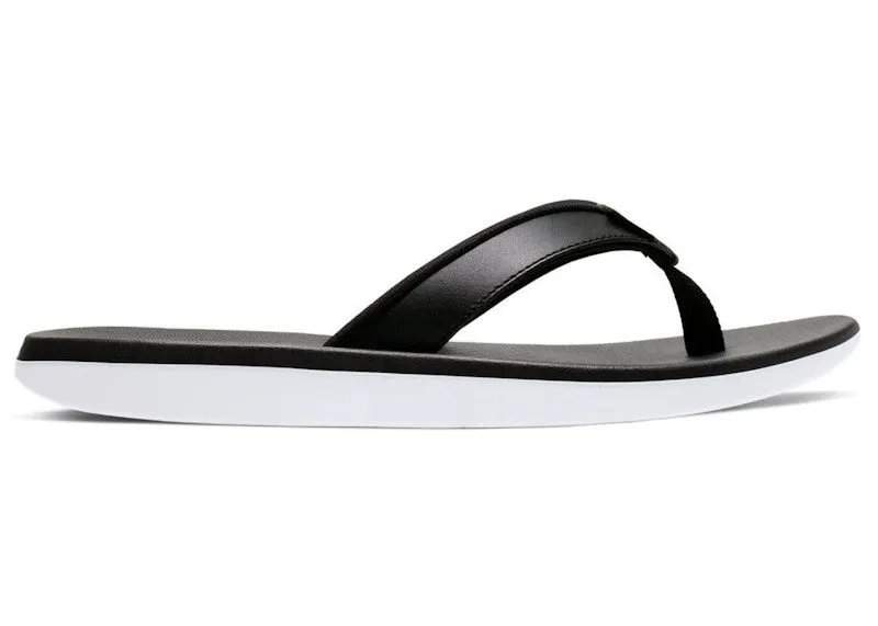 Nike Bella Kai Thong Sandal Black Metallic Silver White (AO3622-002)