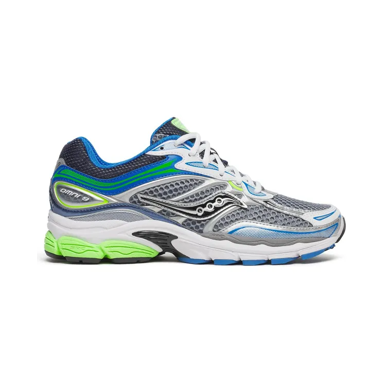 Saucony ProGrid Omni 9 “Grey Slime Blue” (S70739-59)