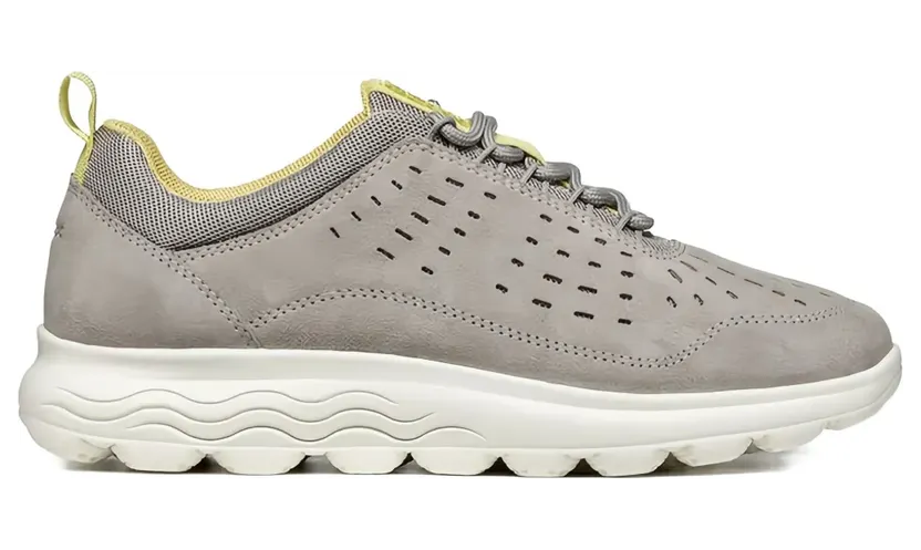 Geox Spherica sneakers met geperforeerd detail – Beige (D45NUD02214C5097)