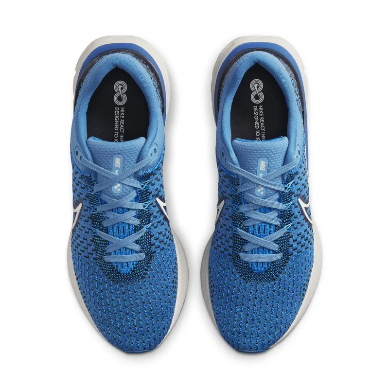 Nike React Infinity Run Flyknit 3 for Men (straat) Blue (DH5392-400)