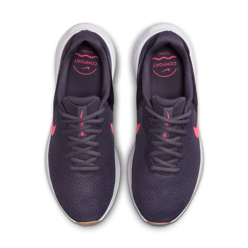 Nike Revolution 7 Dark Raisin White Hot Punch Crimson Tint (FB2208-500)