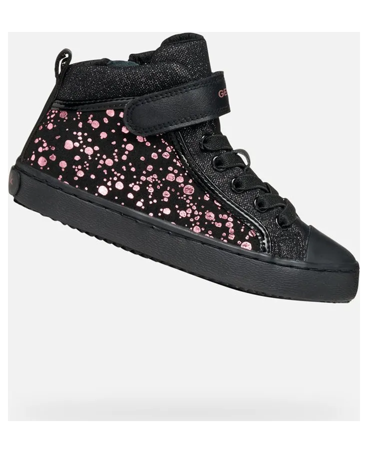 Geox sneaker Zwart/Violet (J744GI0DHHHC0037)