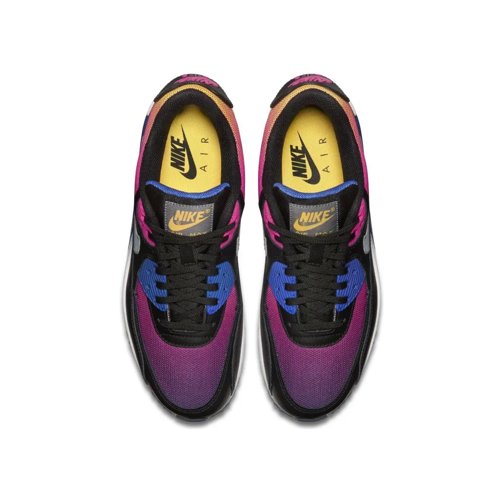 Nike Air Max 90 SD Gradient Black/Persian Violet-Volt-Pink Force (724763-005)