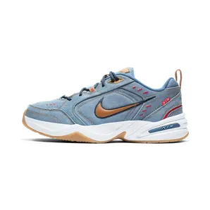 Nike Air Monarch IV Denim “College Navy / December Sky / Mystic Navy / Wheat” (AV6676-400)