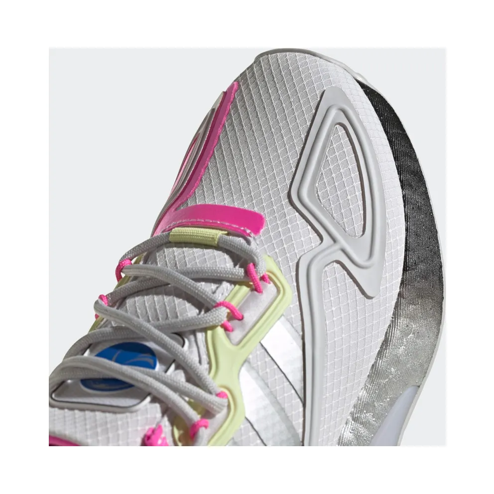 adidas ZX 2K Boost Dash Grey / Silver Metallic / Yellow Tint (FY5695)