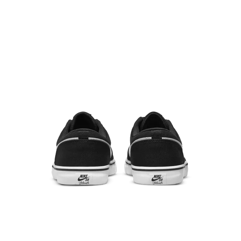 Nike SB Solarsoft Portmore 2 Black Black White White (880268-010)