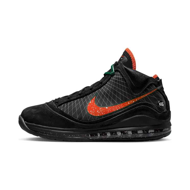 Nike LeBron 7 Florida A&M “Black / Gorge Green / White / Team Orange” (DX8554-001)