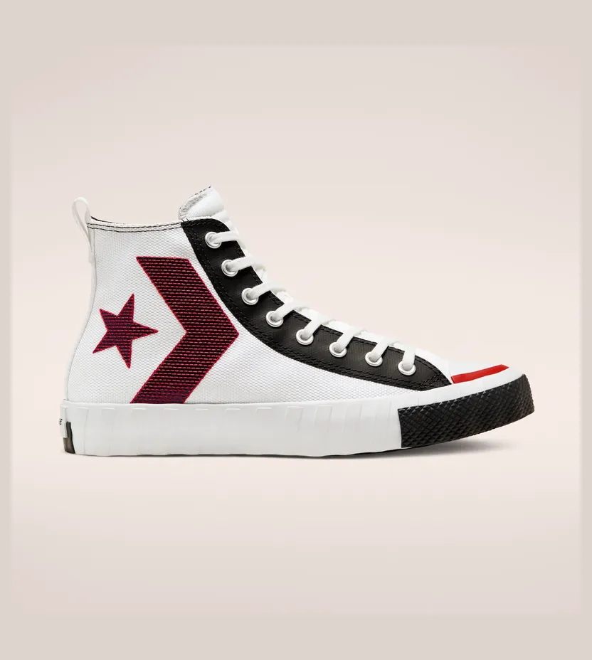 Converse Unisex Rivals Not A Chuck High Top White/university Red/black (168635C)