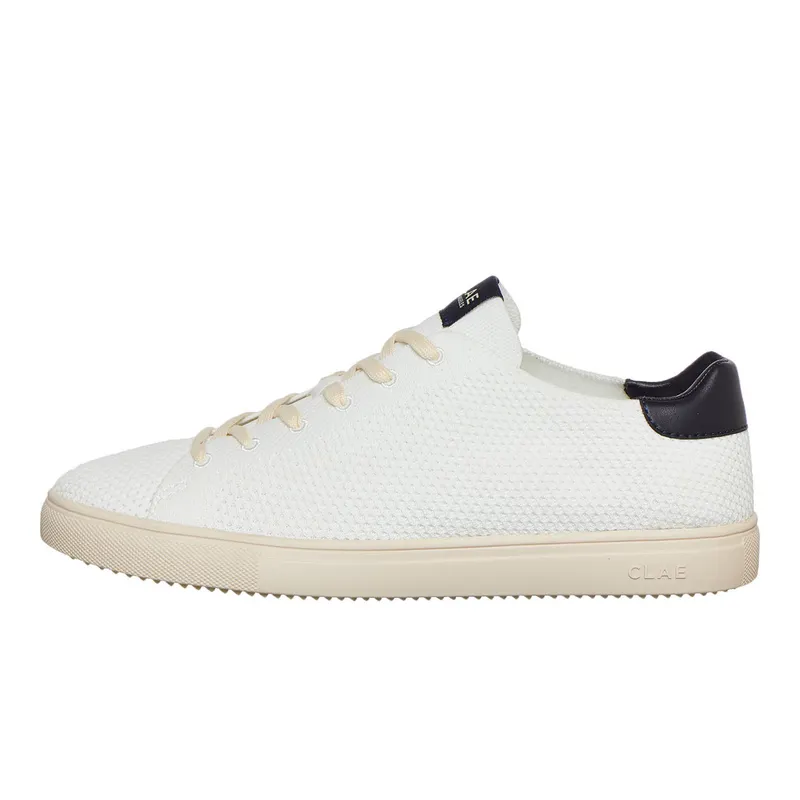 Clae Bradley Knit White / Navy (CL20ABK02-WNY)