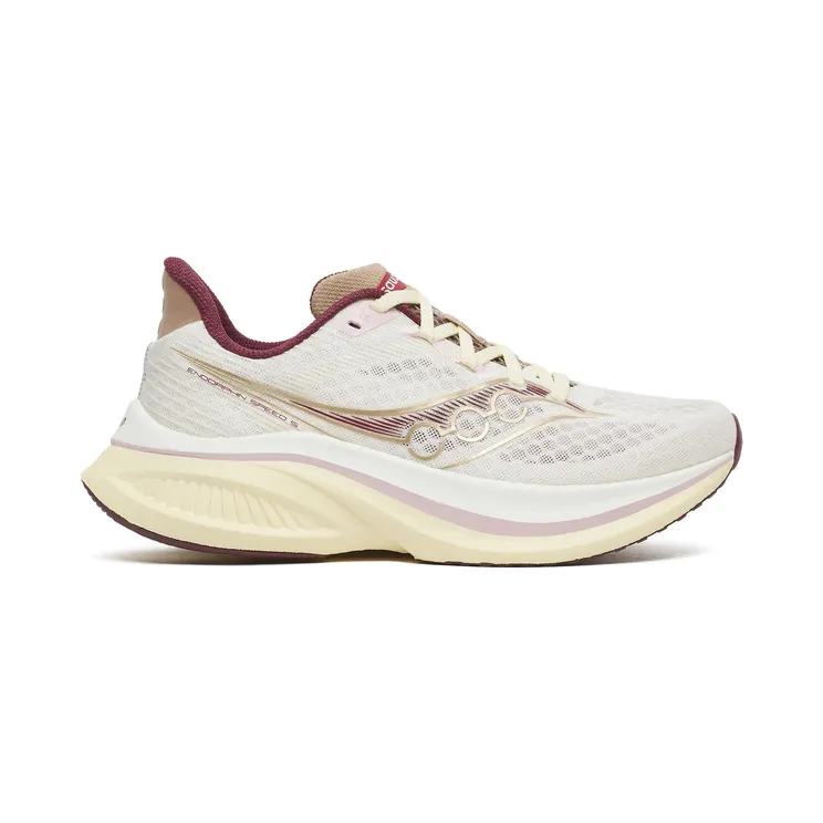 SAUCONY Endorphin Speed 5 “Ivory / Maroon” (S101391-1006)