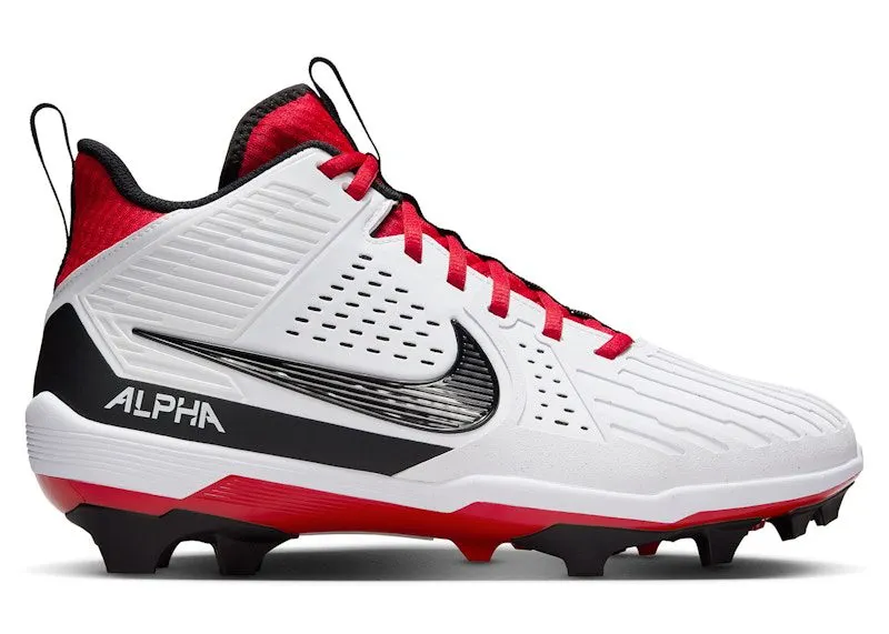 Nike Alpha Menace Strong White University Red Dark Smoke Grey Black (II5139-102)