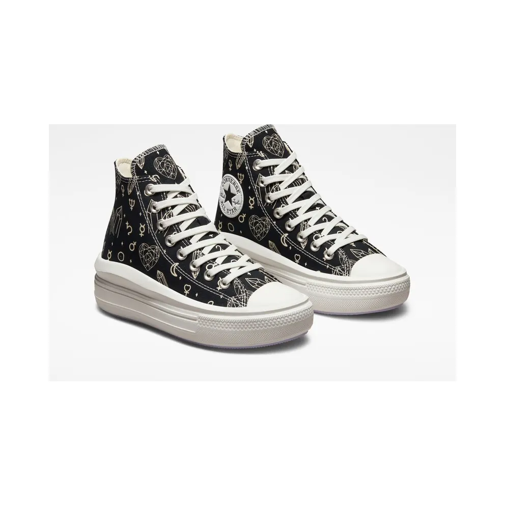Converse Chuck Taylor All Star Move Platform Mystic Crystals Black/natural Ivory (A03725C)