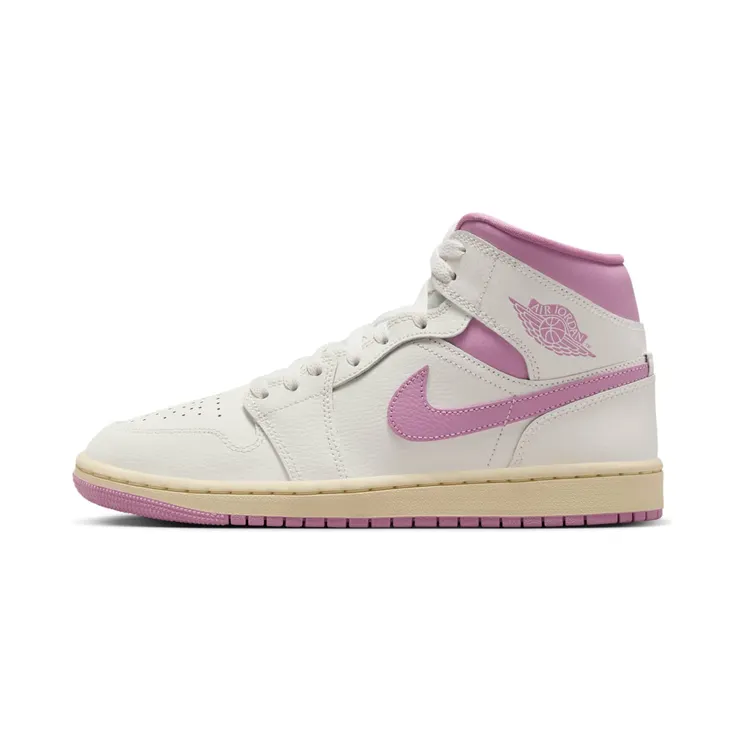 Jordan 1 Mid “Sail Pink Coconut Milk” (BQ6472-162)