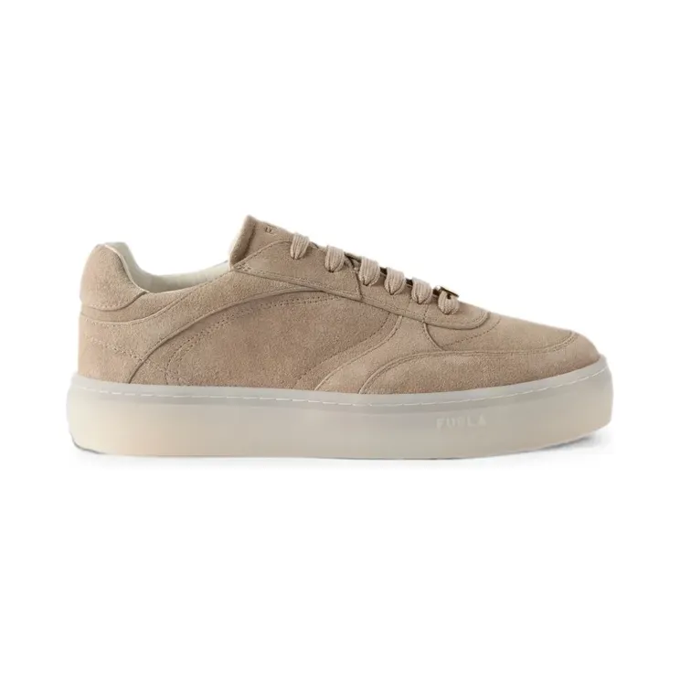 Furla Allegra Sneakers aus Wildleder – Nude (YM53ALGBX05791007)