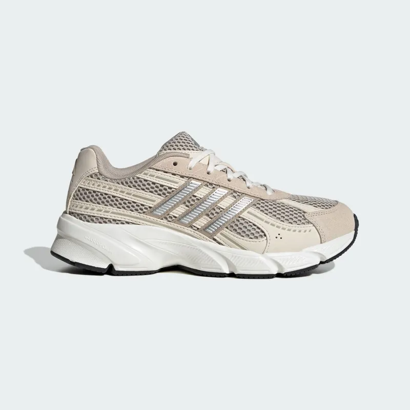 Adidas TECHNOCHAOS 2000 Shoes Wonder Beige / Silver Metallic / Wonder White (KI7035)