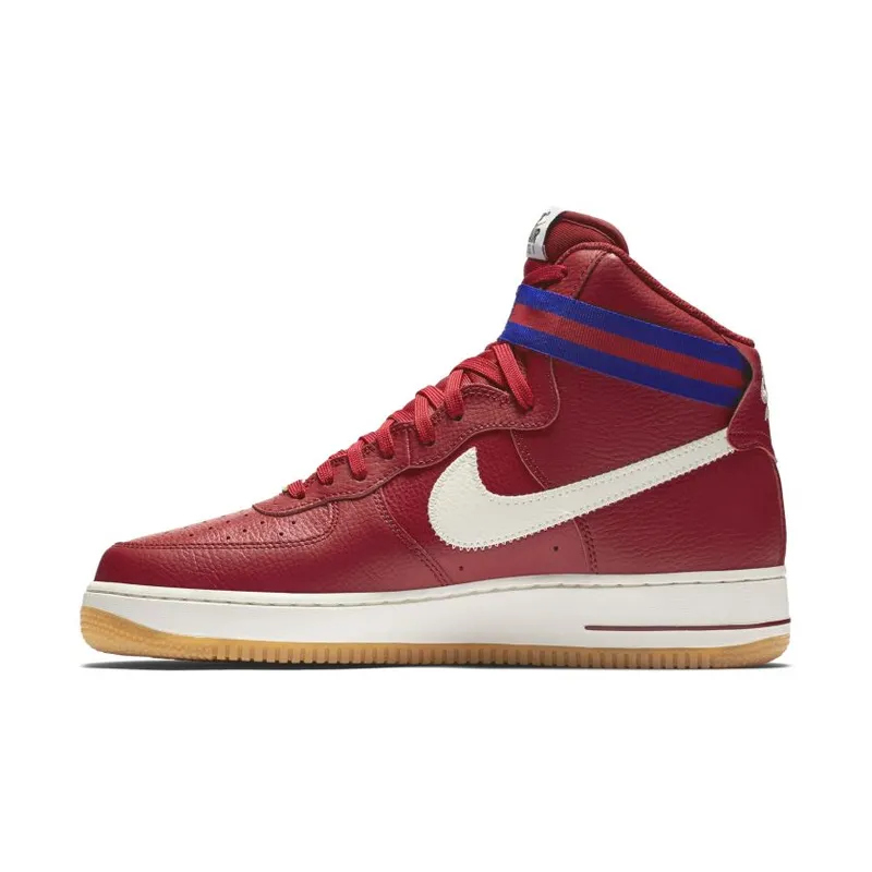Nike Air Force 1 High ’07 Gym Red Deep Royal Blue Gum (315121-605)
